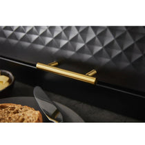 Swan Gatsby Roll Top Bread Bin - Black