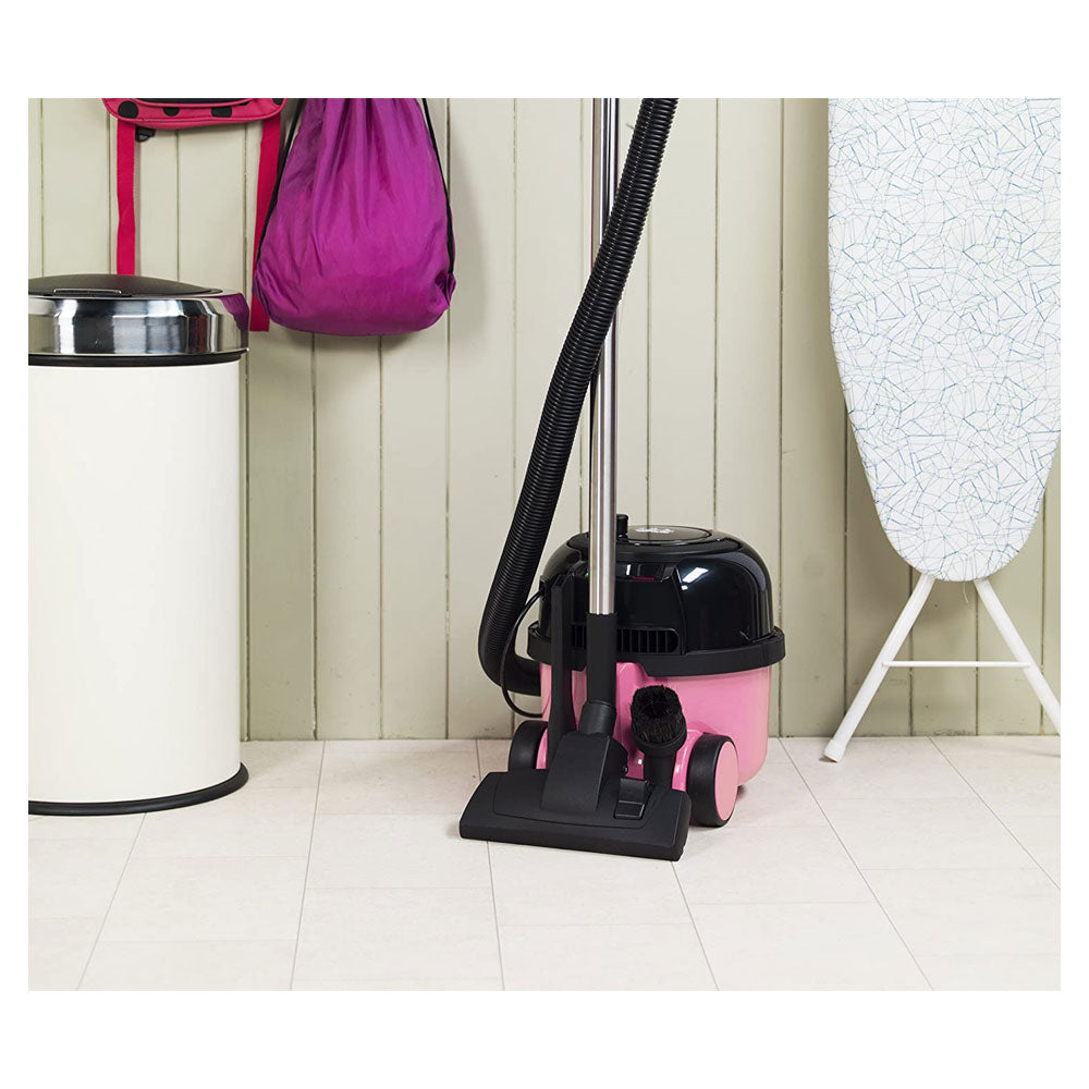 Numatic Hetty Bagged Cylinder Vacuum Cleaner 620 W 6 Litres - Pink