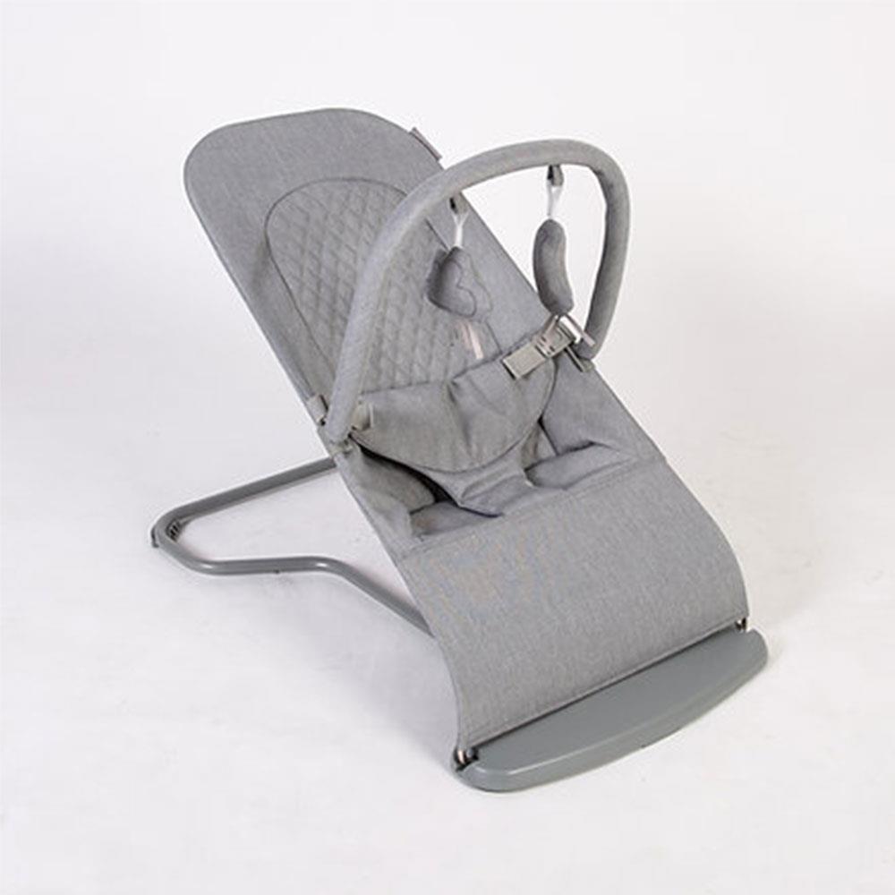 Red Kite Baya Baby Bouncer Chair With Toy Bar - Dove Grey Main image