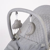 Red Kite Baya Baby Bouncer Chair With Toy Bar - Dove Grey