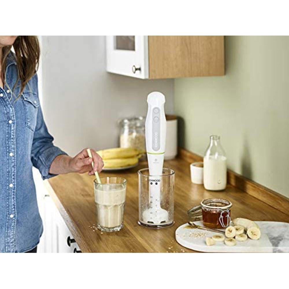 Kenwood Triblade Hand Blender One Speed Mixer With Turbo Function 600 W - White And Green