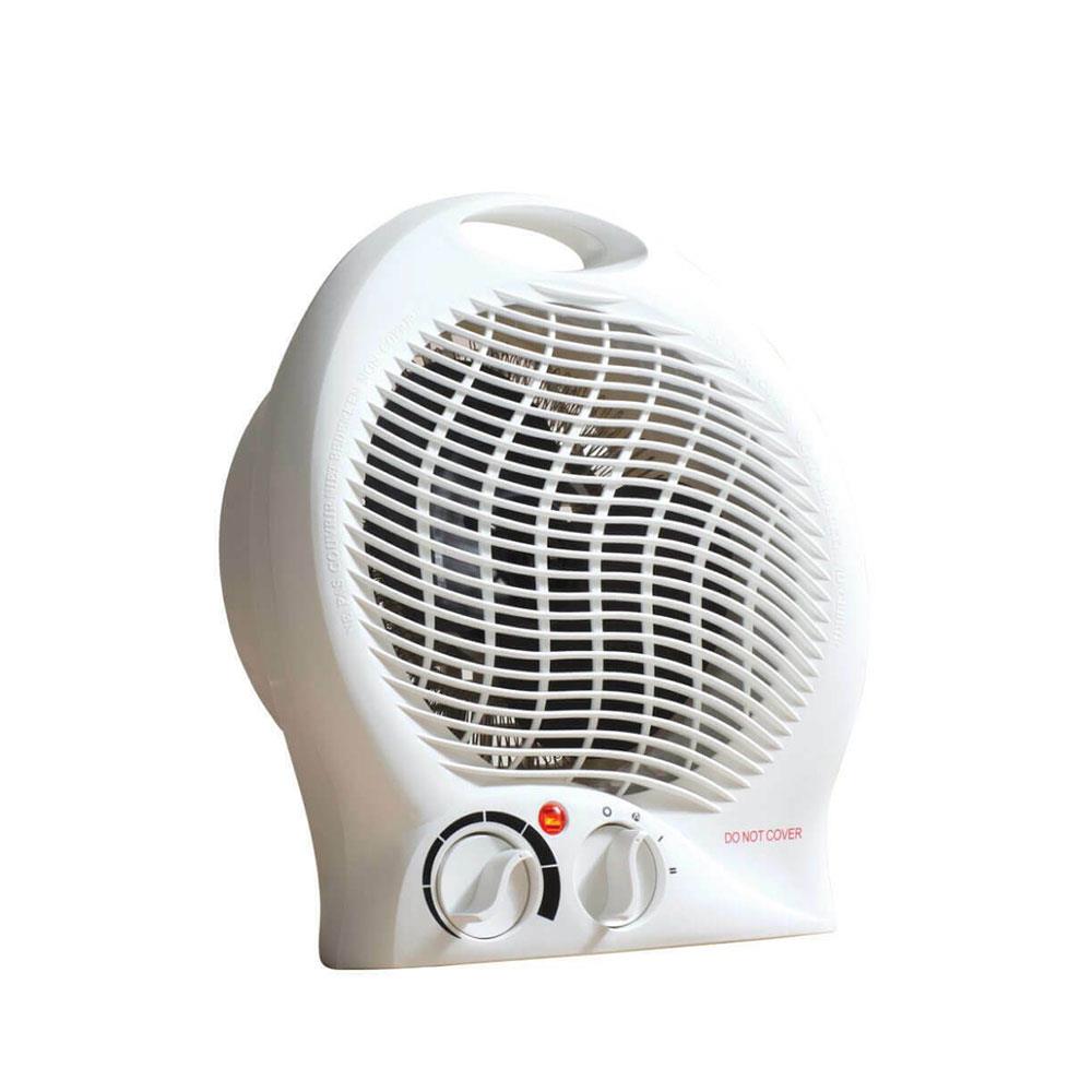 Upright Fan Heater 2kw White Thermo Heater Main image
