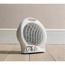 Upright Fan Heater 2kw White Thermo Heater