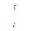 Black & Decker Speedy Roller Interior Paint Pivoting Head Roller With Kick Stand - Black/Orange
