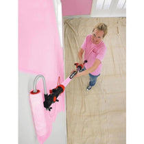 Black & Decker Speedy Roller Interior Paint Pivoting Head Roller With Kick Stand - Black/Orange