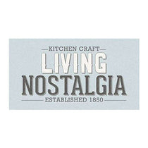 KitchenCraft Living Nostalgia Laundry Tin Metal 6 Litre 19cm x 16cm x 27cm - French Grey