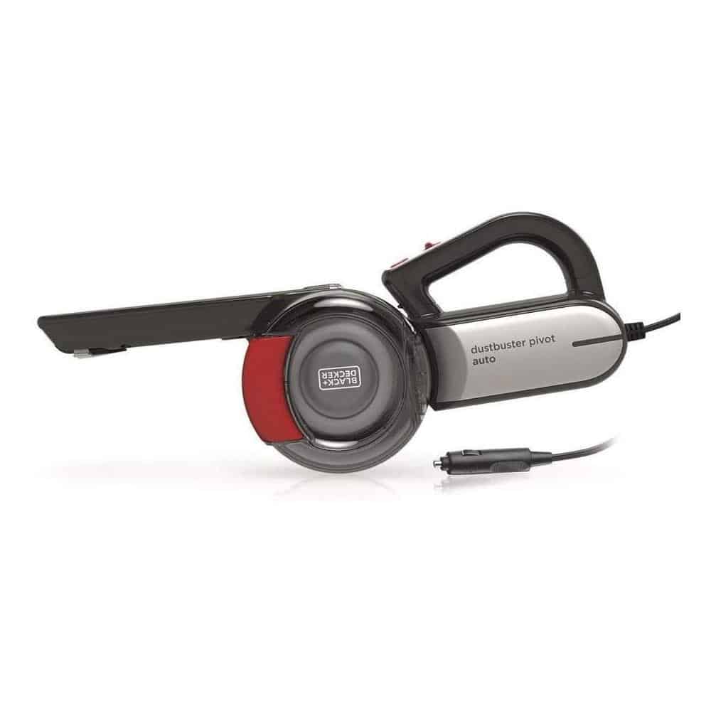 Black & Decker 12V Pivot Dustbuster Portable Car Dry Vacuum Cleaner 5m Cable