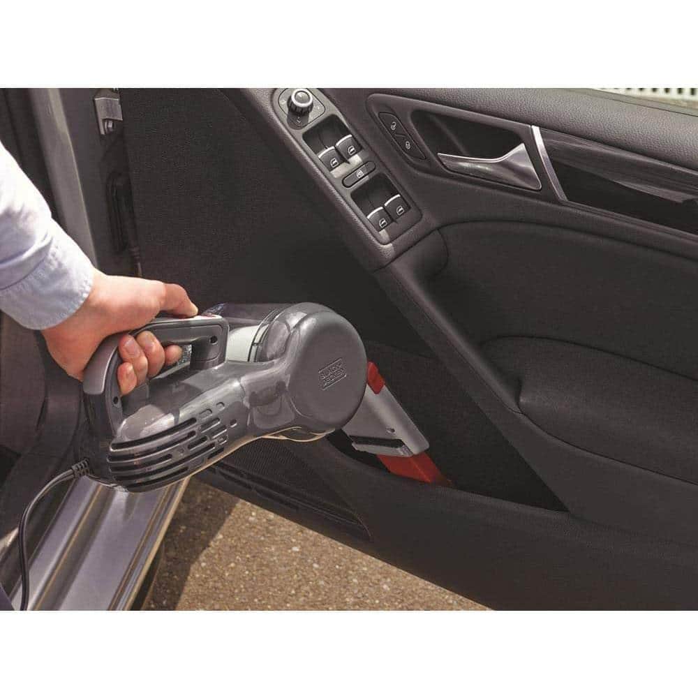 Black & Decker 12V Pivot Dustbuster Portable Car Dry Vacuum Cleaner 5m Cable