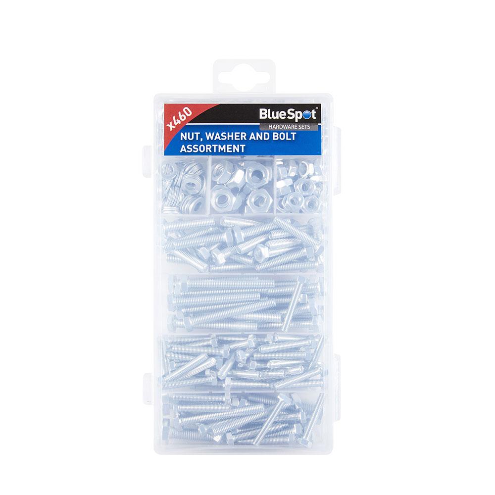 BlueSpot Assorted Nut Washer And Bolt Set - 460 Piece Main image