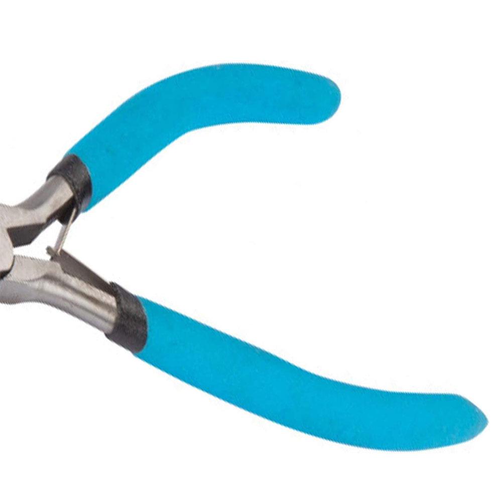 BlueSpot Soft Grip Mini End Cutter Plier With Dipped Handle - Blue
