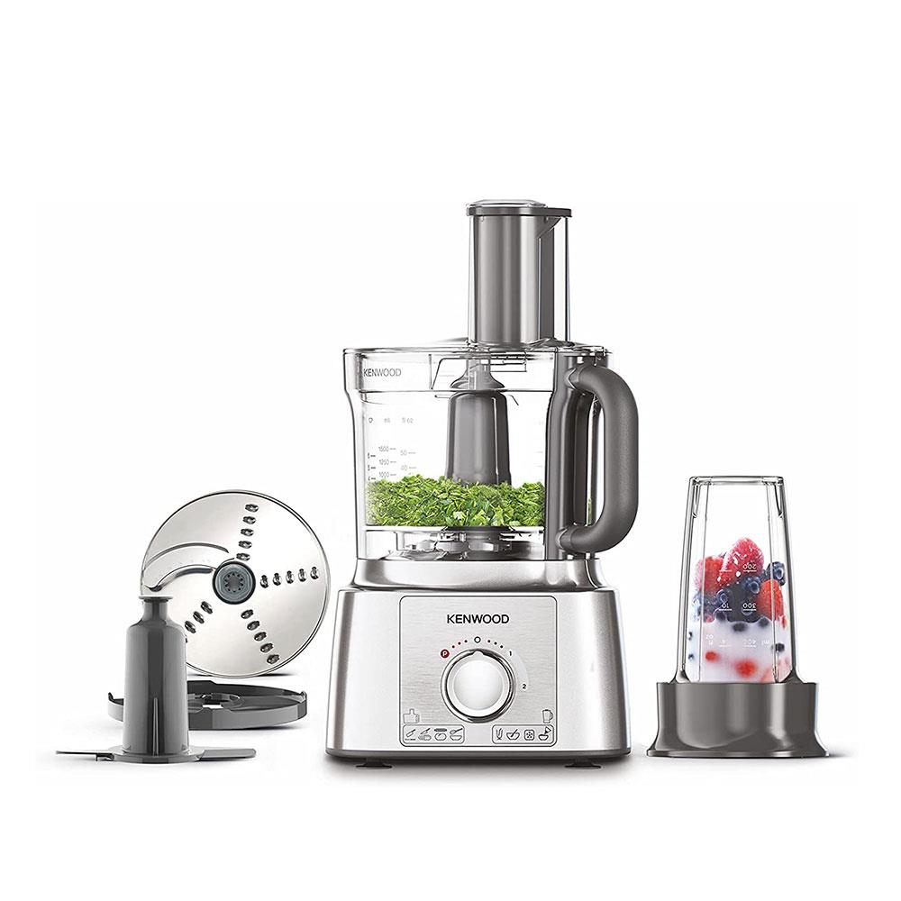 Kenwood Multipro Express 2-In-1 Food Processor With Smoothie 2Go 1000 W - Silver Main image