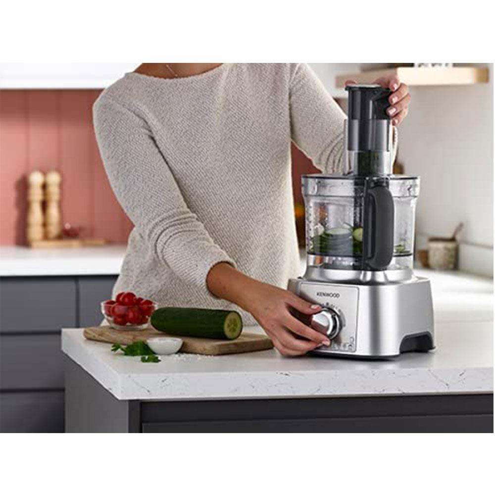 Kenwood Multipro Express 2-In-1 Food Processor With Smoothie 2Go 1000 W - Silver