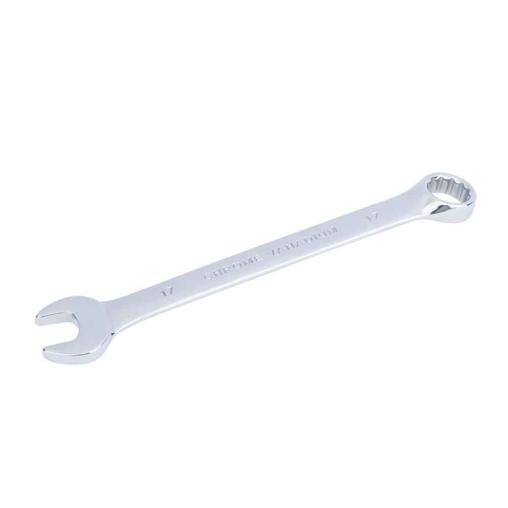 BlueSpot Fully Polished Chrome Vanadium Spanner 17mm