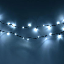 Premier Christmas Multi Action Battery Operated 200 LEDs Lights With Timer - White