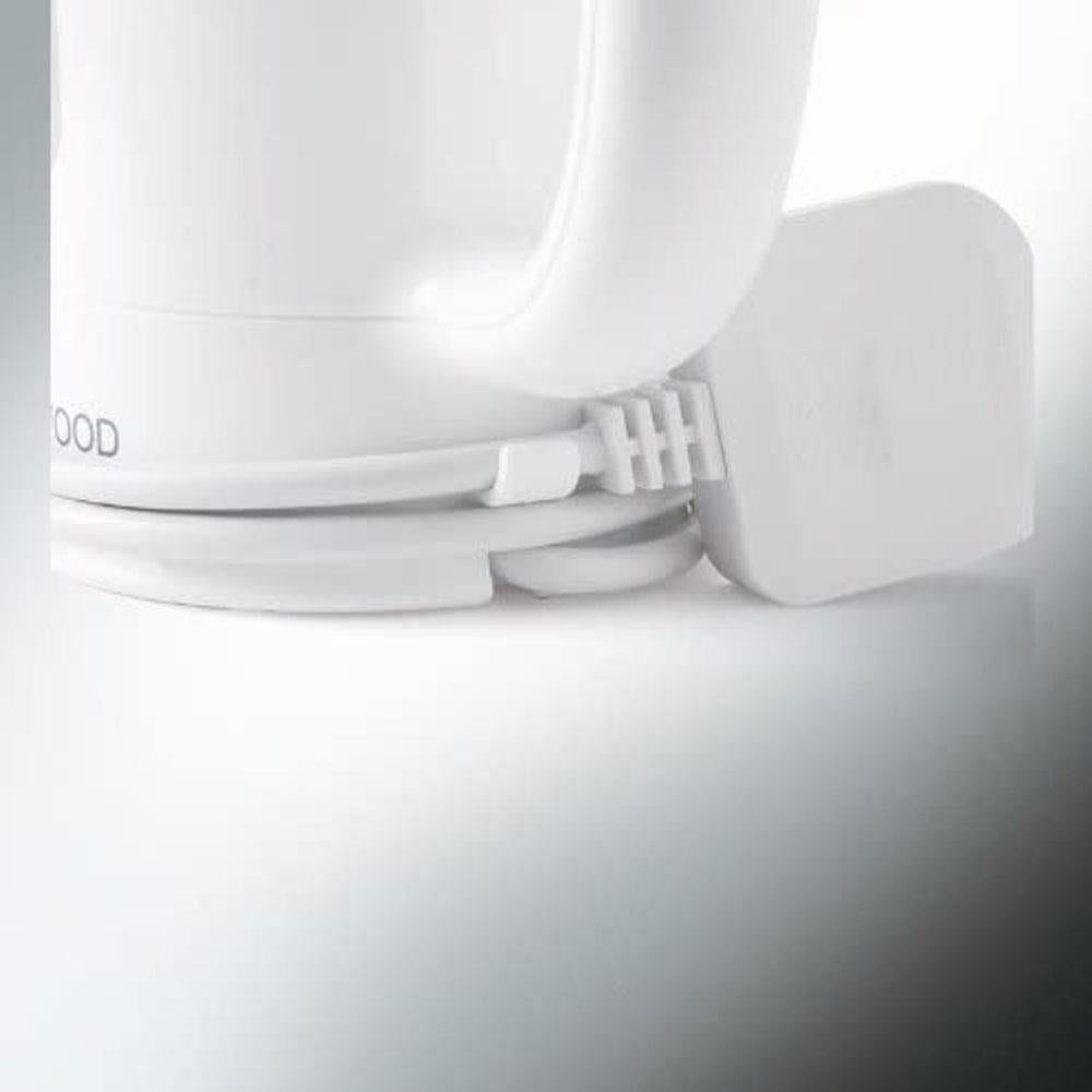 Kenwood Discovery Travel Kettle With 2 Cups And Spoons Plastic 650 W 0.5 Litre - White