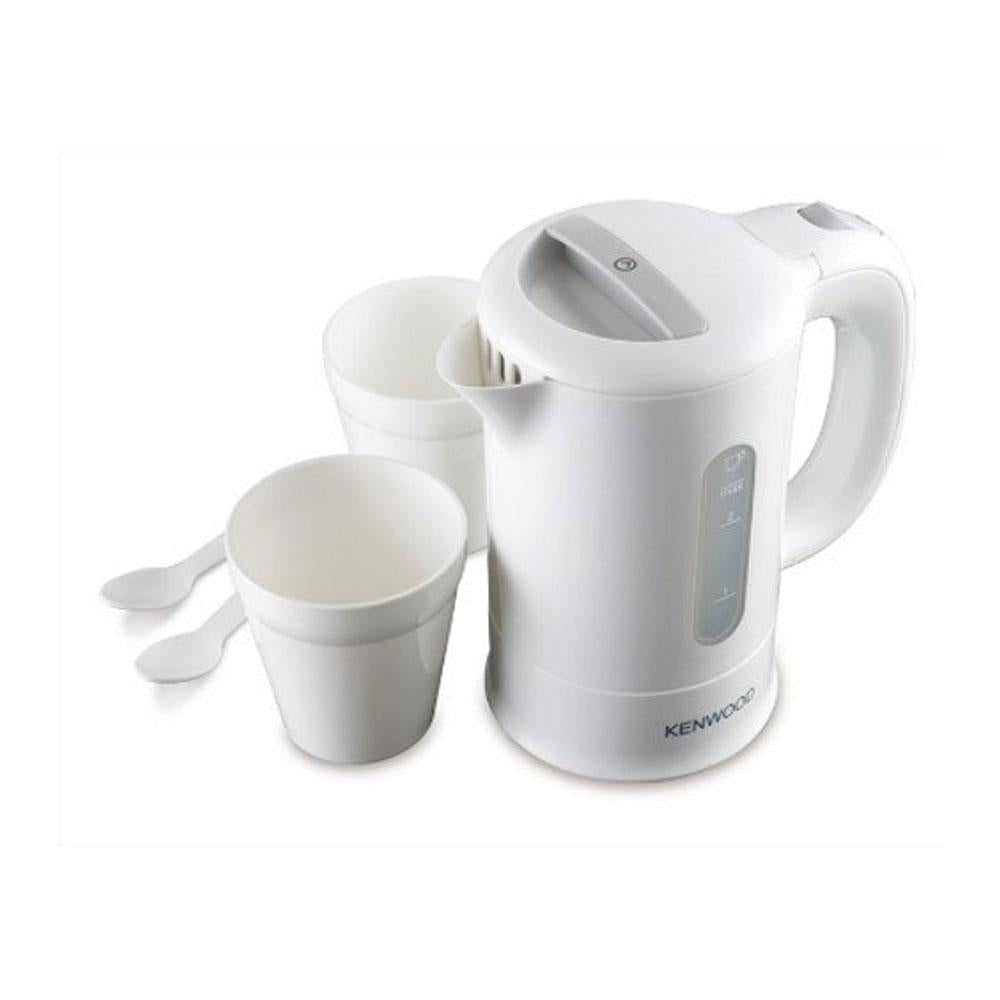 Kenwood Discovery Travel Kettle With 2 Cups And Spoons Plastic 650 W 0.5 Litre - White Secondary image