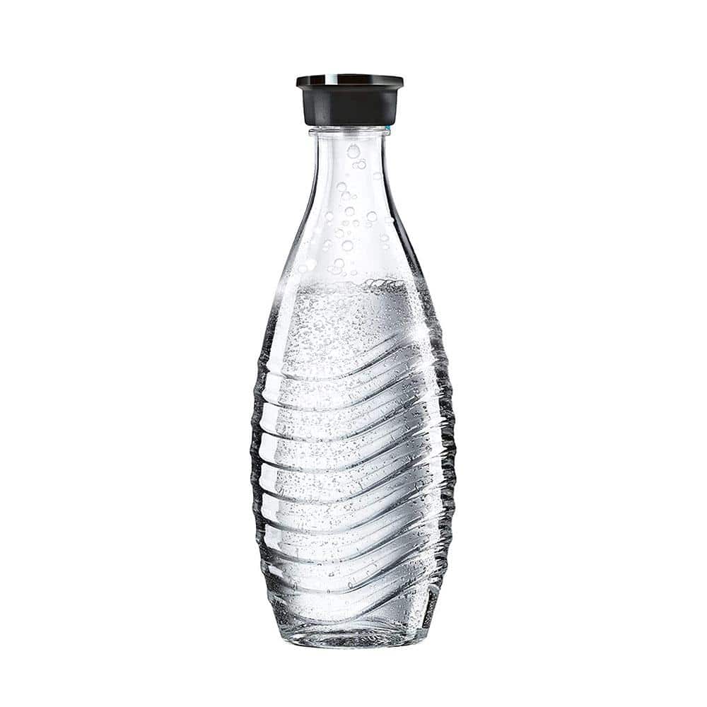 SodaStream Resuable Glass Carafe For Crystal Sparkling Water Maker 600ml - Clear Main image
