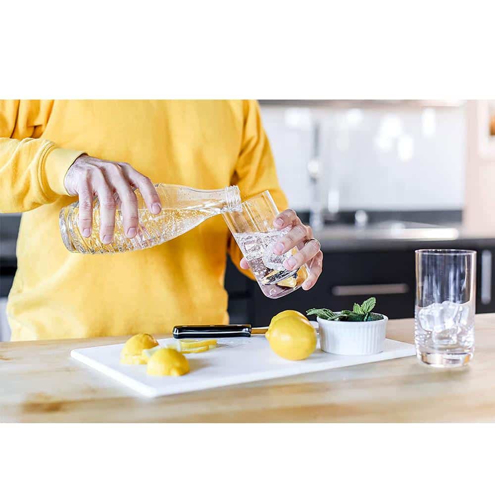 SodaStream Resuable Glass Carafe For Crystal Sparkling Water Maker 600ml - Clear Secondary image