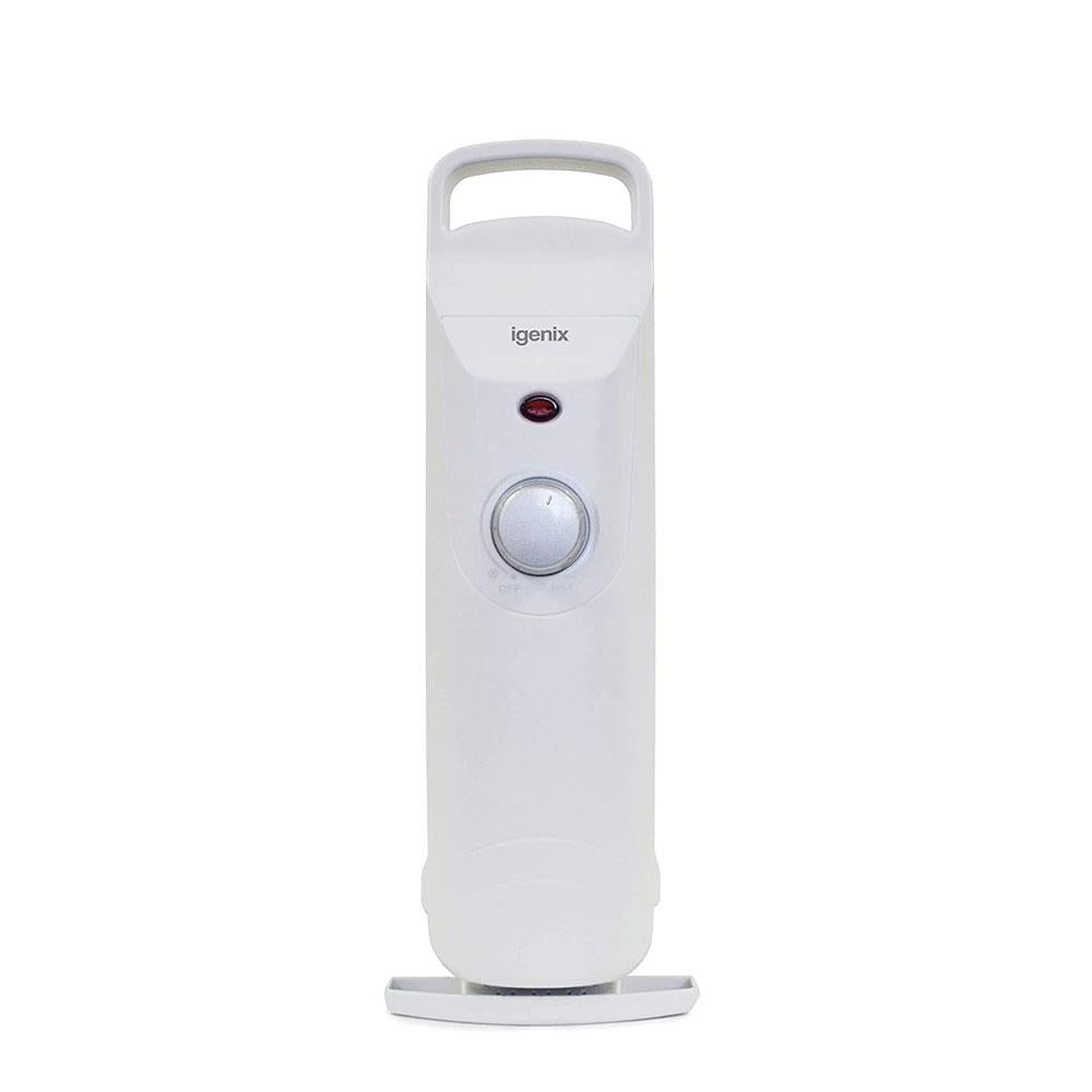 Igenix 7 Fin Oil Filled Radiator With 3 Heat Settings And Overheat Protection 1500W - White