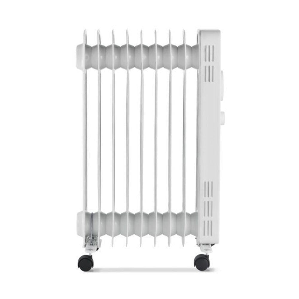 Igenix 9 Fin Oil Filled Radiator With 3 Heat Settings And Overheat Protection 2000W - White