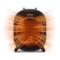 Igenix Upright Fan Heater With 2 Heat And Cool Settings 1000W/2000W - Black