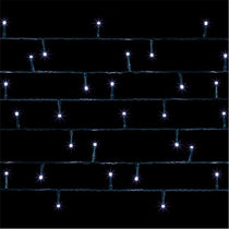 Premier 200 Multi Action LED Supabrights Christmas Lights With Timer - White