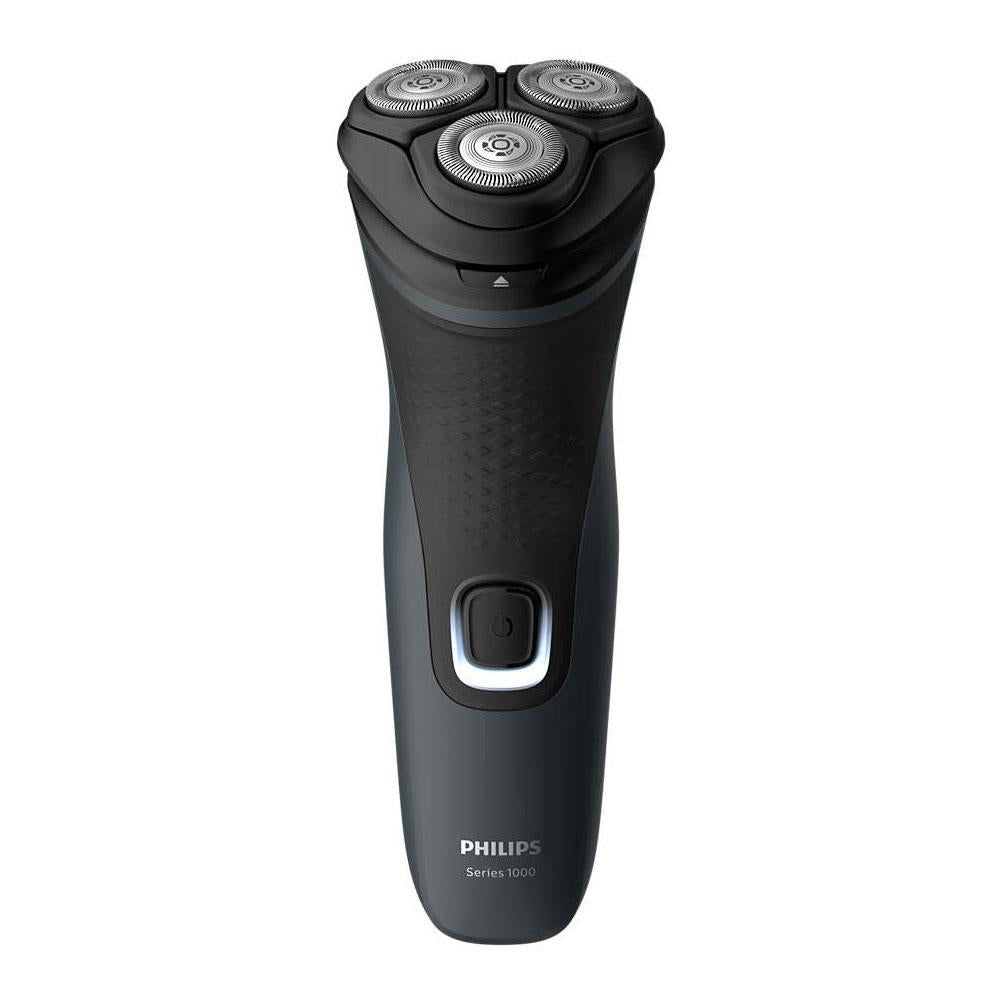 Phillips Shaver Series 1000 Dry Electric Shaver Flex Heads Cordless Fully Washable - Deep Grey