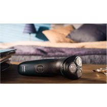 Phillips Shaver Series 1000 Dry Electric Shaver Flex Heads Cordless Fully Washable - Deep Grey
