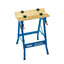 Draper Tilt And Clamp Fold Down Workbench 600mm With Dual Clamping Action And 24 Holes - Blue