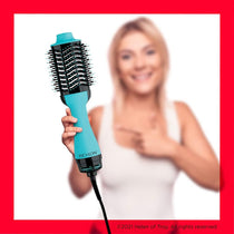 Revlon One-Step Hair Dryer And Volumiser 2-In-1 Styling Tool Hot Air Stylers - New Mint Edition