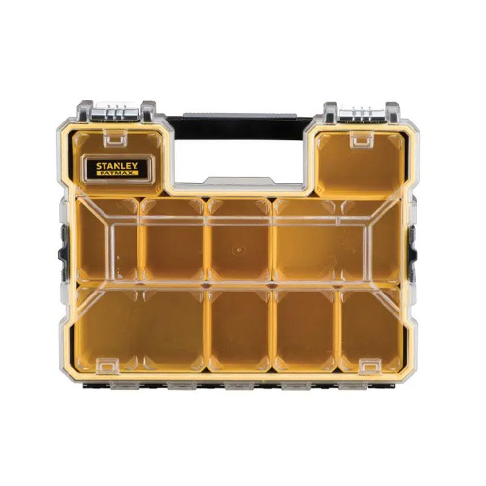 Stanley Fatmax Deep Professional Organiser Tool Box With Metal Latch And Seal - Black/Yellow Secondary image
