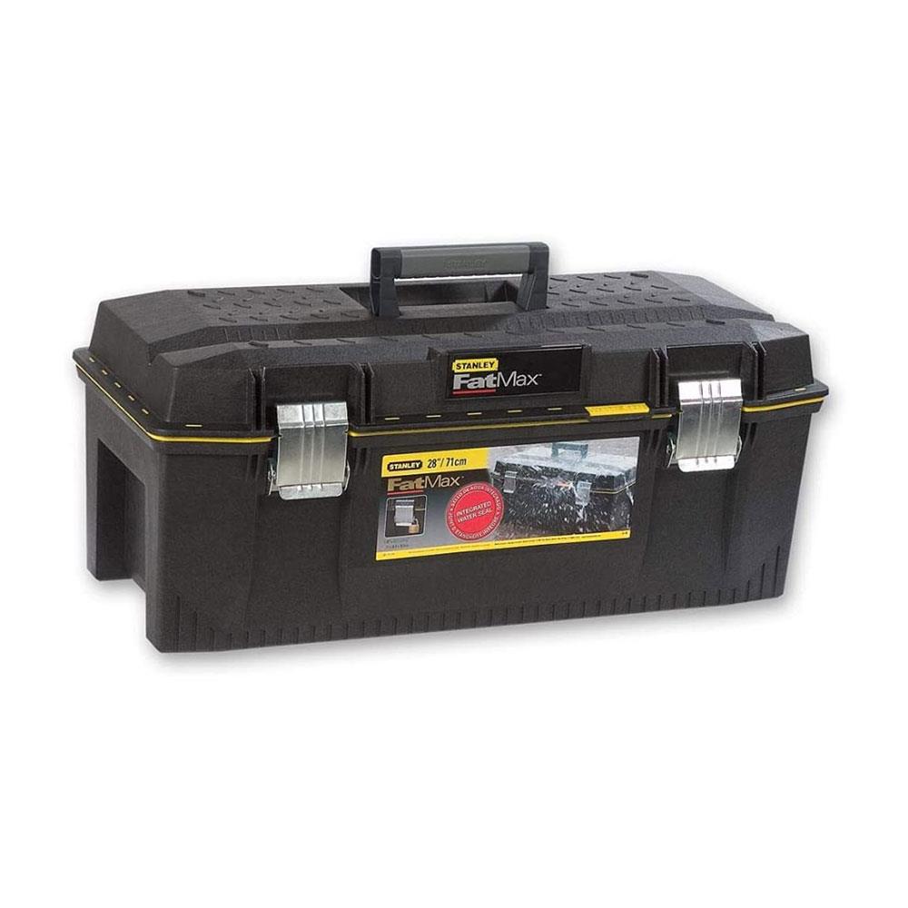 Stanley Fatmax 28 Inch Waterproof Toolbox Storage With Heavy Duty Metal Latch - Black Secondary image
