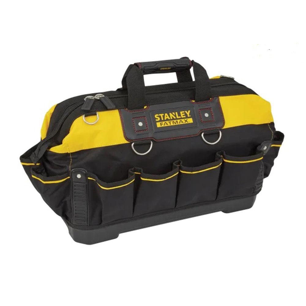 Stanley Fatmax 18 Inch Technician Tool Bag 46cm x 26cm x 10cm - Black/Yellow