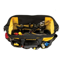 Stanley Fatmax 18 Inch Technician Tool Bag 46cm x 26cm x 10cm - Black/Yellow