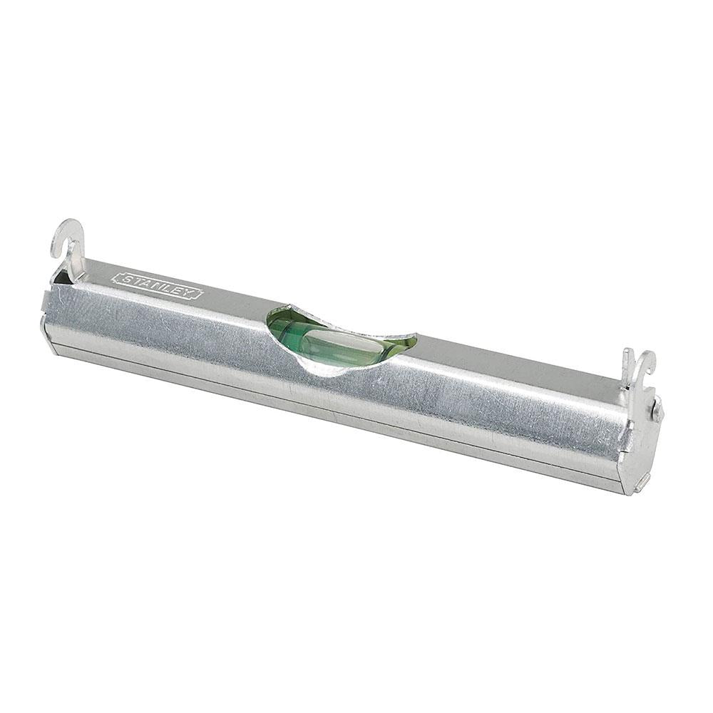 Stanley Line Level 8cm String Level For Bricklayers Aluminium - Silver