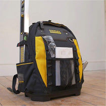 Stanley Fatmax Technicians Ruck Sack Tool Backpack Tool Bag 36cm x 46cm x 27cm - Black/Yellow