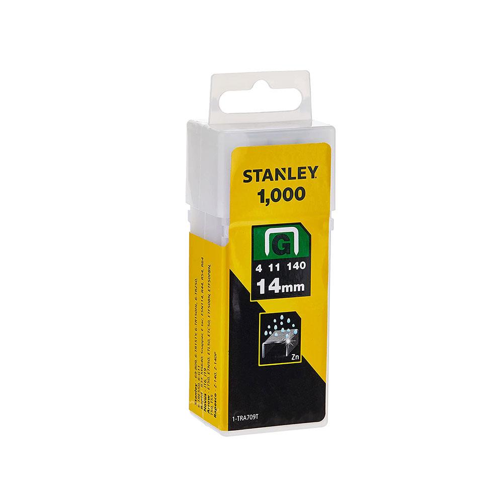 Stanley SharpShooter Heavy Duty Type G Staples 14mm Set of 1000 Piece - Silver Secondary image