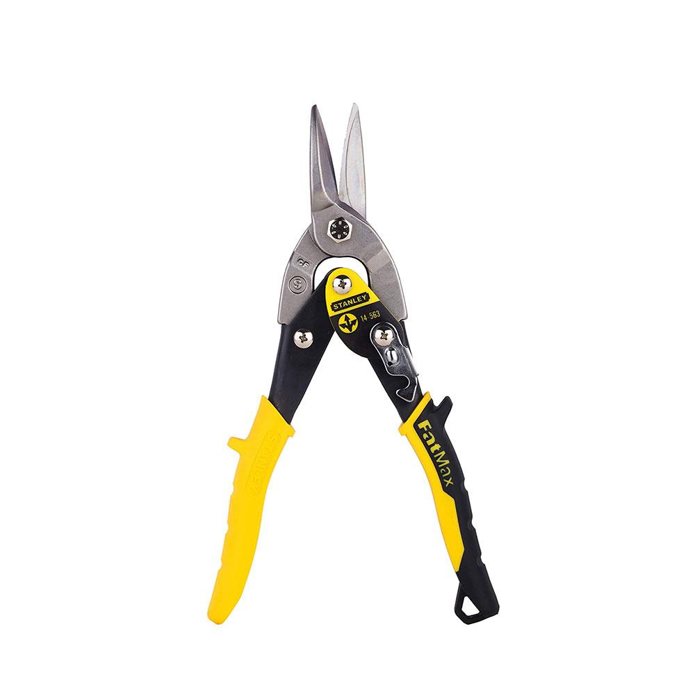 Stanley Fatmax Aviation Snips Straight Cut 250mm - Yellow