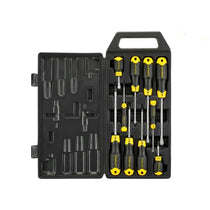 Stanley Cushion Grip Screwdriver Set Flared/Pozi - 10 Piece