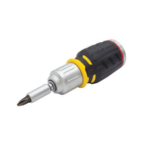 Stanley Fatmax Ratchet Screwdriver Stubby 3 Position Ratchet Screwing Unscrewing And Blocking - 0-62-688