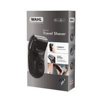 Wahl GroomEase Travel Shaver Durable Foil Guard 3-Cut System Battery Operated - Black