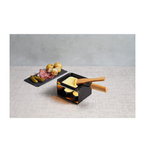 KitchenCraft Artesa Mini Raclette Pan With Burner Stand Grill Set - 5 Pieces