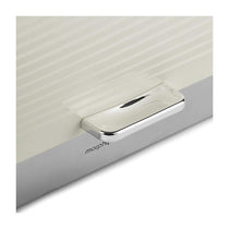 Morphy Richards Dune Roll Top Bread Bin Stainless Steel - Ivory Cream