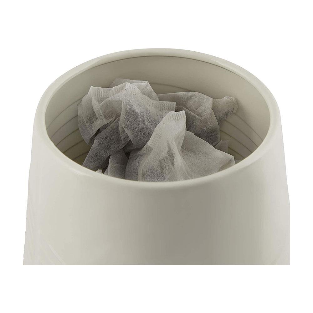 Morphy Richards Tea Coffee Sugar Kitchen Storage Canisters Set of 3 - Ivory Cream