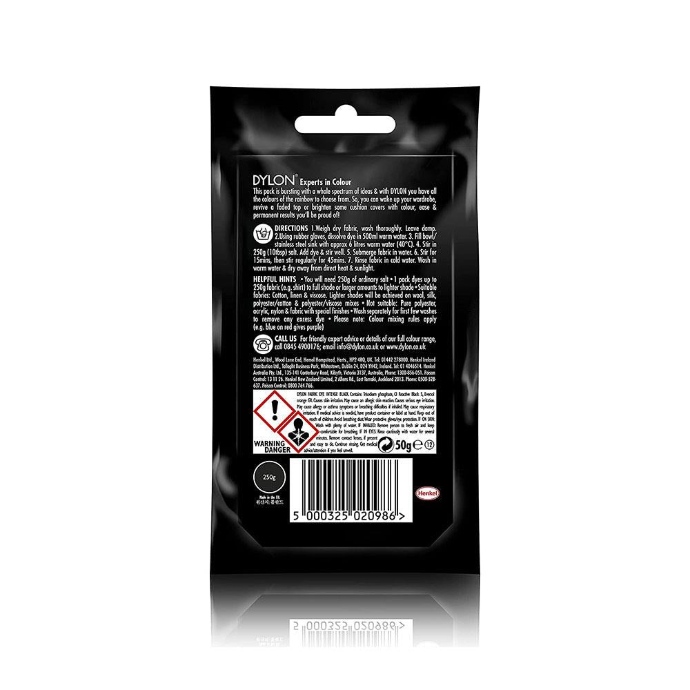 Dylon Hand Fabric Dye Sachet For Clothes And Soft Furnishings 50g - Tulip Red Secondary image