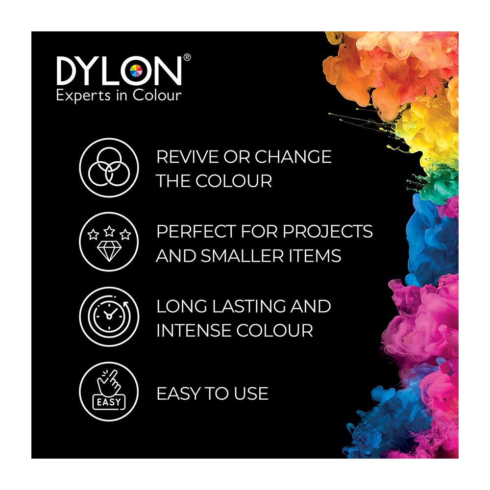 Dylon Hand Fabric Dye Sachet For Clothes And Soft Furnishings 50g - Tulip Red