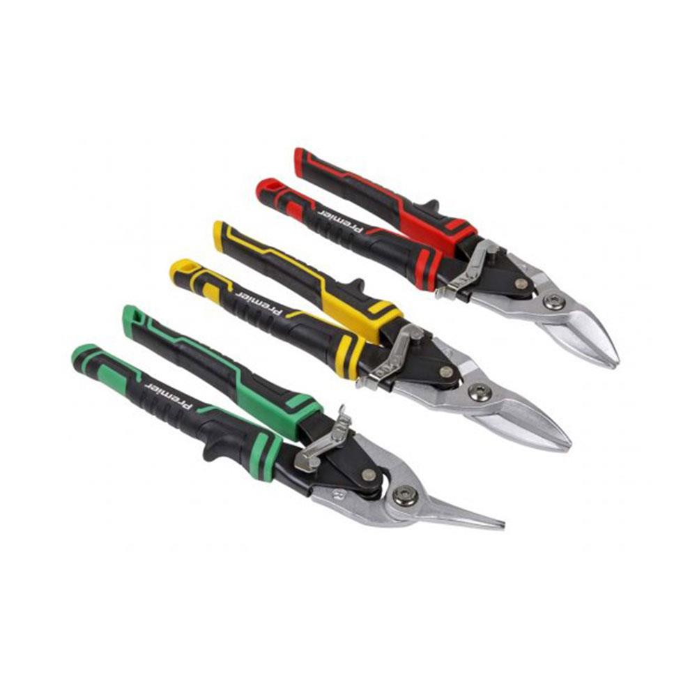 Sealey High Leverage Aviation Tin Snip Set - 3 Piece