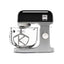 Kenwood kMix Stand Mixer With K-Beater Dough Hook And Whisk 1000 W 5 Litre Glass Bowl - Black