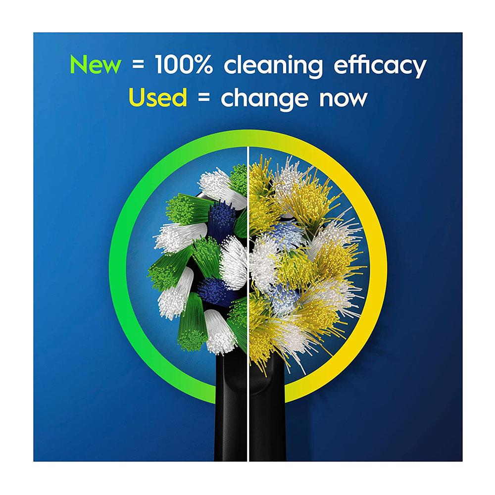 Oral-B Vitality PRO Electric Toothbrush 2 Toothbrush Heads 3 Cleaning Modes Gift Edition Duo Pack - Black/Lilac