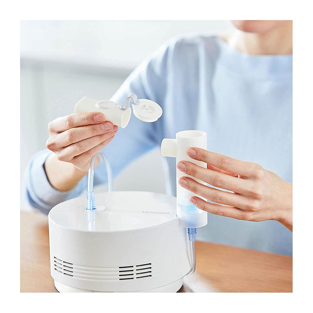 Omron Advanced All-In-One Nebuliser For Acute And Chronic Respiratory Conditions - White